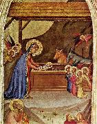 Bernardo Daddi Geburt Christi oil painting